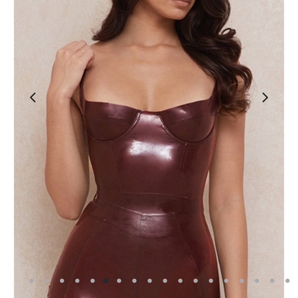 Women’s HouseofCb chocolate latex set